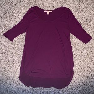 Quarter Sleeve Magenta Soft Shirt